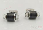 AAA Grade Fake Mont Blanc Urban Walker Cufflinks Black Carbon